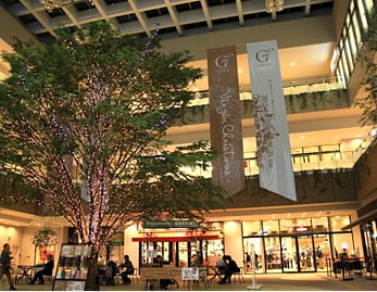 Takamatsu's central shopping district