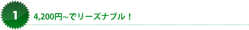 4,200�~�`�Ń��[�Y�i�u���I
